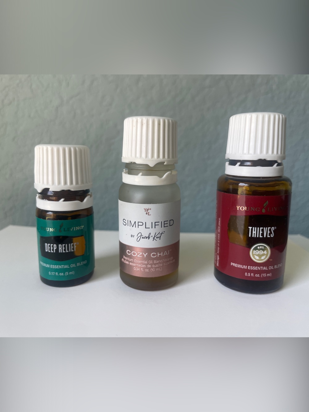 Young Living Essential Oil Trio